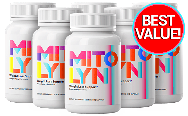 Official six-bottle Mitolyn package provided by the seller